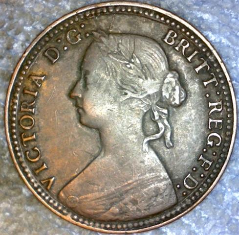 1860-Half-Penny